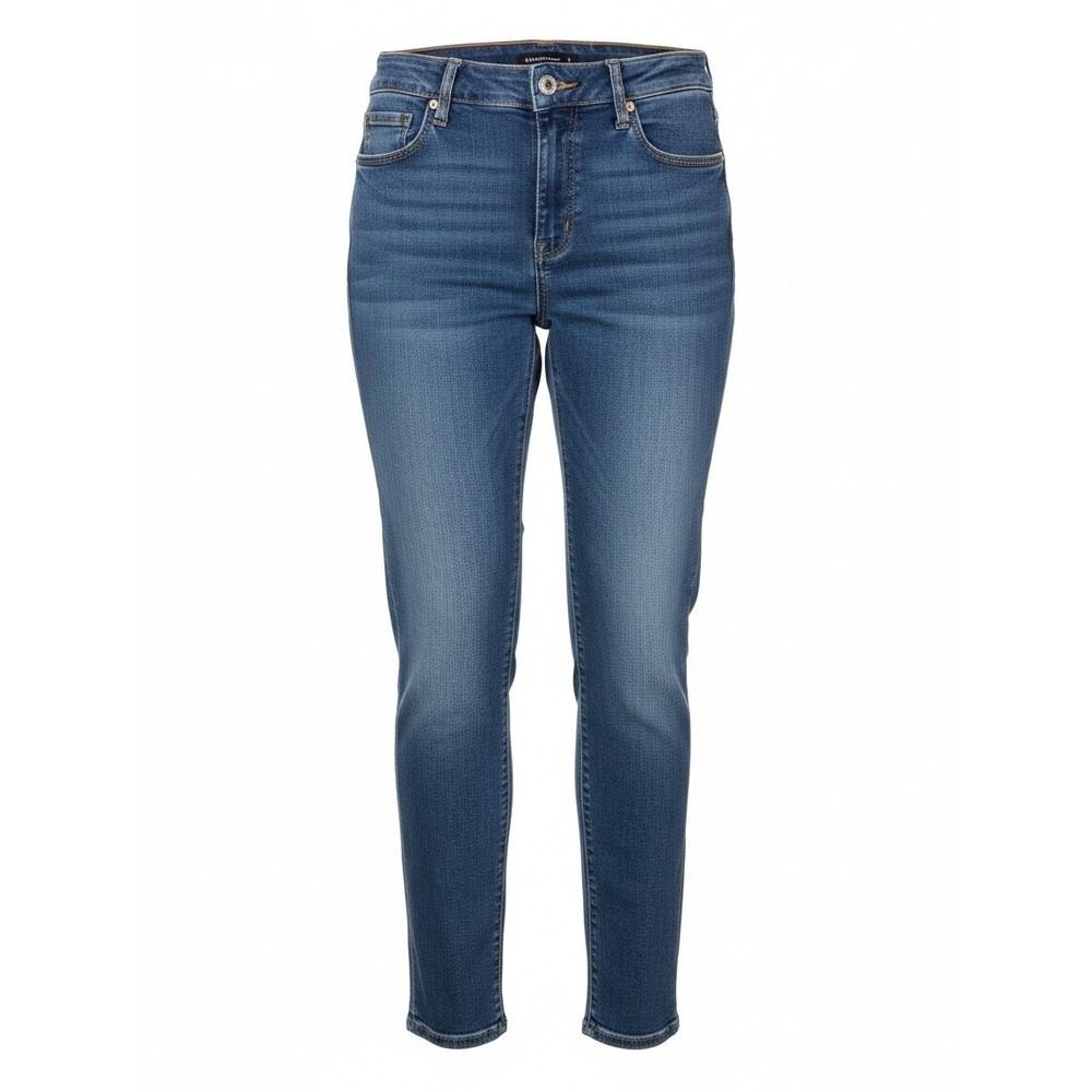 Liverpool The Slim Boyfriend Jeans Vintage Super Dark Blue Wash 16W LM3057T1